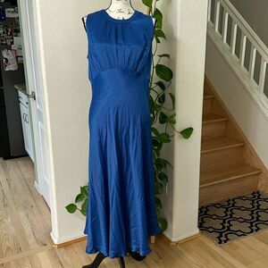 Boden Bias Cut Satin Dress